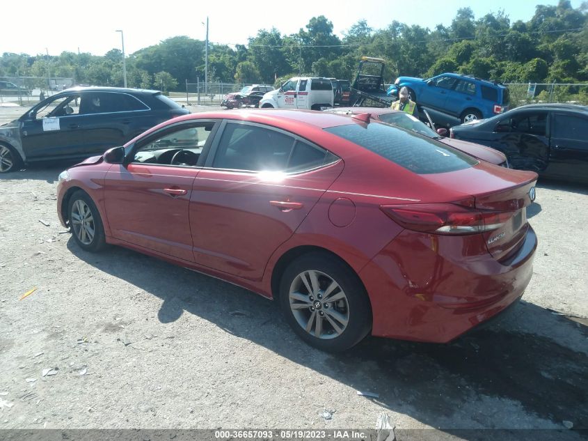 2018 HYUNDAI ELANTRA SEL - 5NPD84LF1JH380696