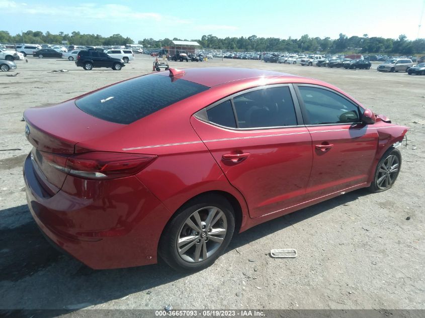 2018 HYUNDAI ELANTRA SEL - 5NPD84LF1JH380696