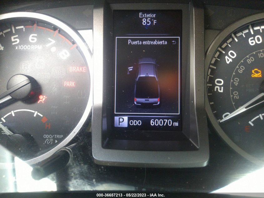 2019 TOYOTA TACOMA 2WD SR/SR5 - 5TFAX5GN7KX139633
