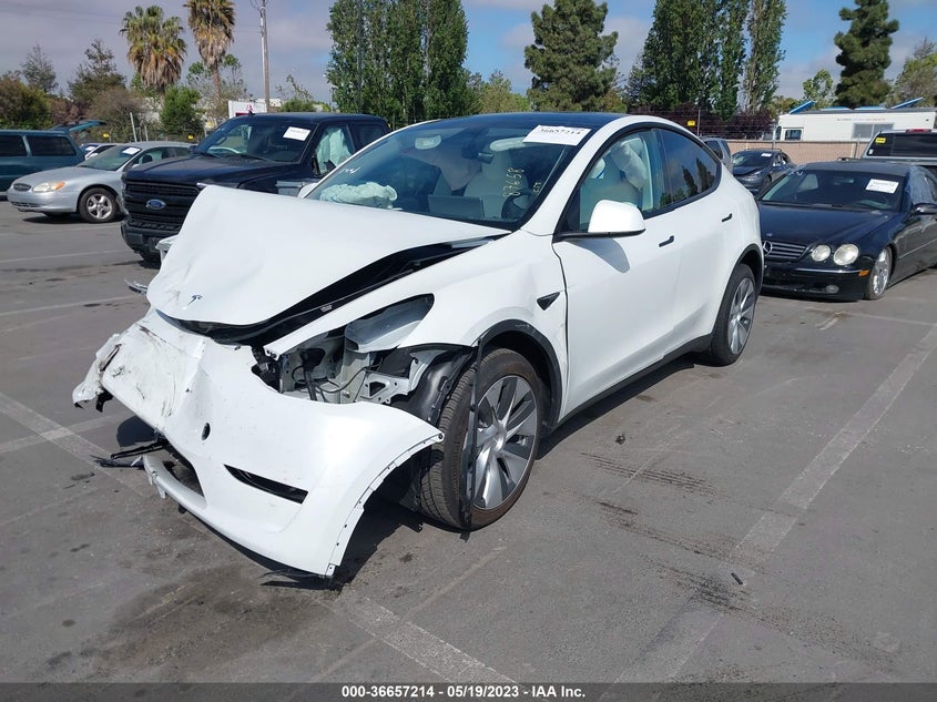 VIN 7SAYGDEE4PF741261 2023 TESLA MODEL Y LONG RANGE