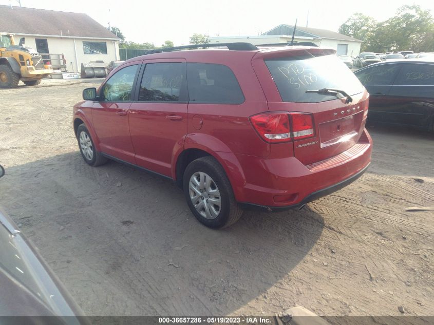 2019 DODGE JOURNEY SE - 3C4PDCBGXKT845202