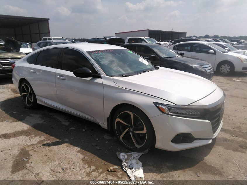 2022 HONDA ACCORD SEDAN SPORT SE - 1HGCV1F43NA081920