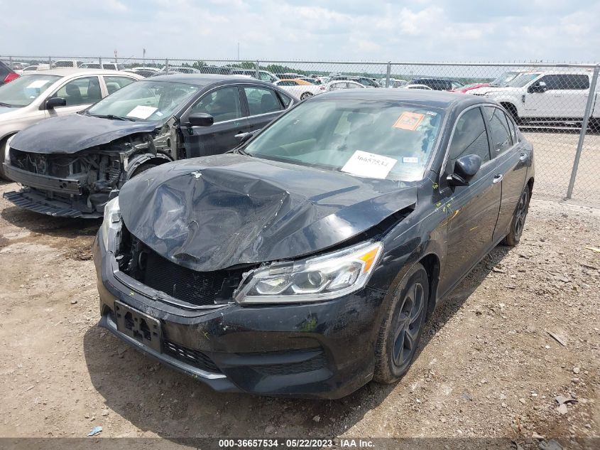 2017 HONDA ACCORD SEDAN LX - 1HGCR2F33HA259590