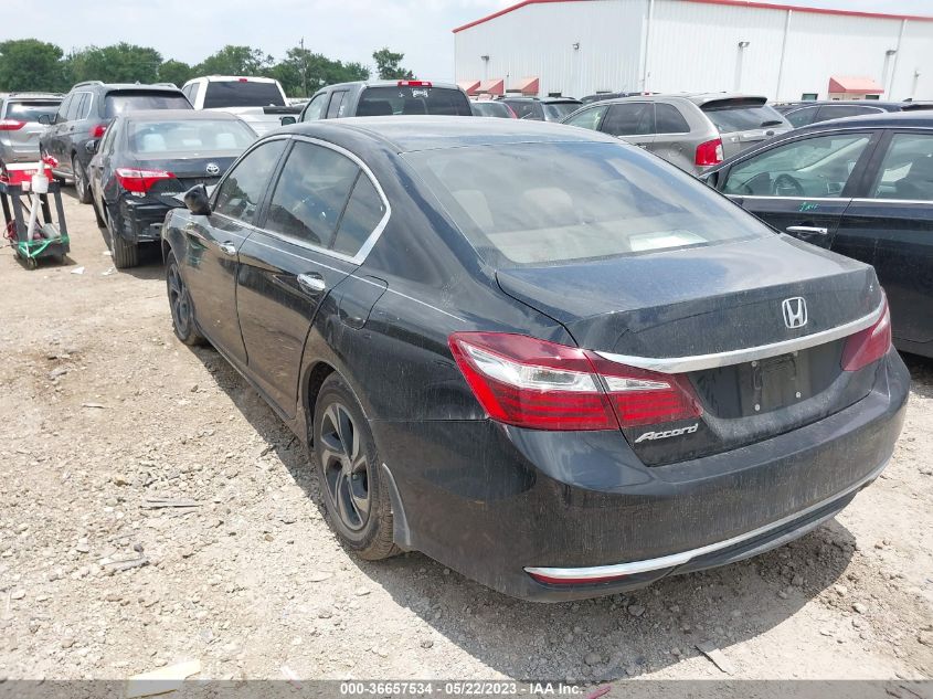2017 HONDA ACCORD SEDAN LX - 1HGCR2F33HA259590