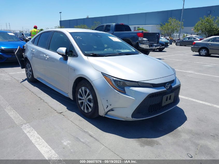 2020 TOYOTA COROLLA HYBRID LE - JTDEBRBEXLJ006304