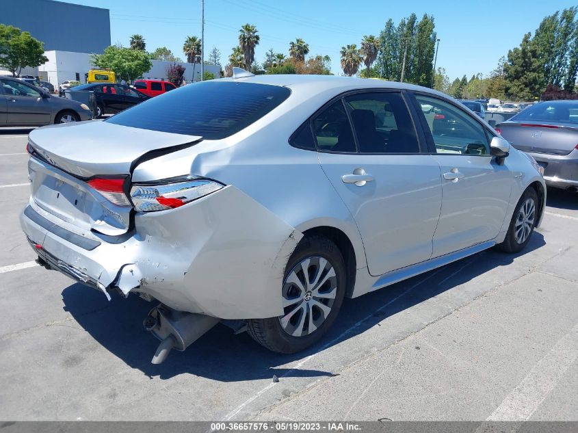 2020 TOYOTA COROLLA HYBRID LE - JTDEBRBEXLJ006304