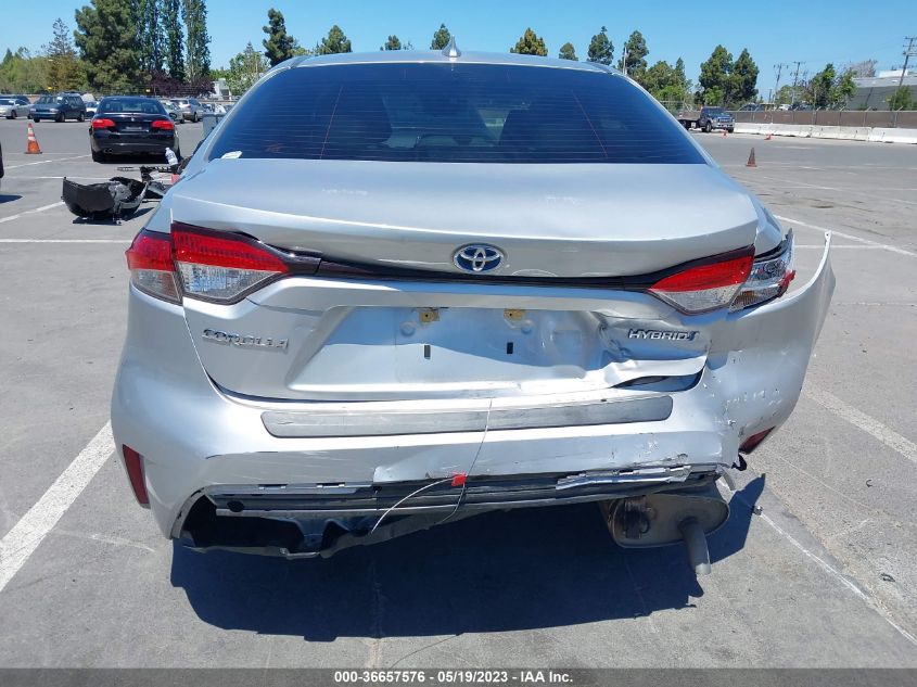 2020 TOYOTA COROLLA HYBRID LE - JTDEBRBEXLJ006304