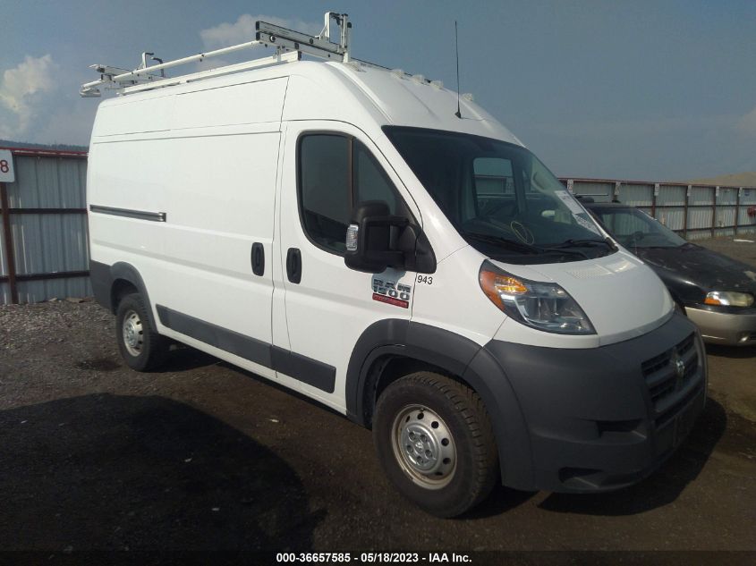 2018 RAM PROMASTER CARGO VAN - 3C6TRVBG4JE136822
