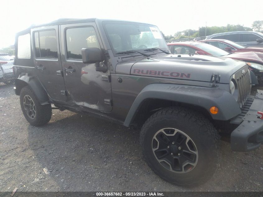 2016 JEEP WRANGLER UNLIMITED RUBICON HARD ROCK - 1C4BJWFG9GL258412