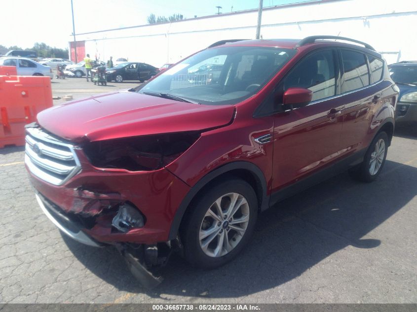 2017 FORD ESCAPE SE - 1FMCU0G93HUE48528