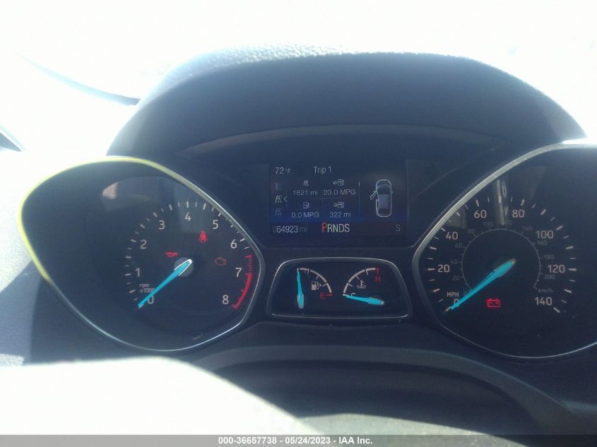 2017 FORD ESCAPE SE - 1FMCU0G93HUE48528