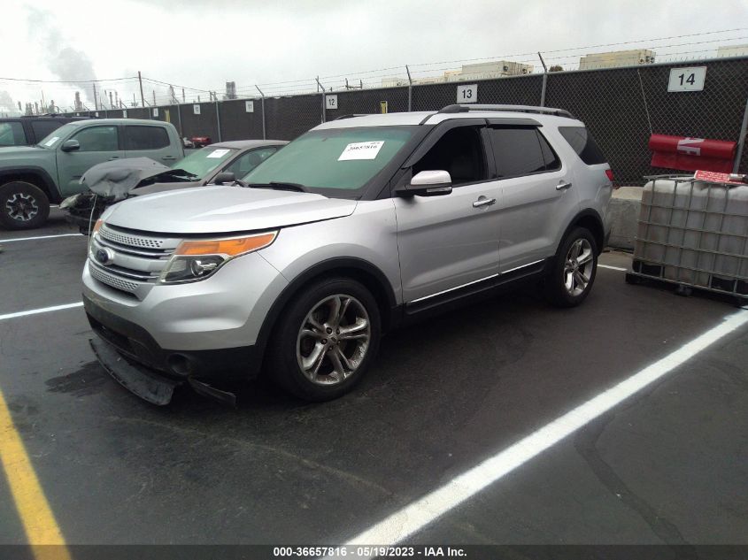 2013 FORD EXPLORER LIMITED - 1FM5K7F82DGC30542