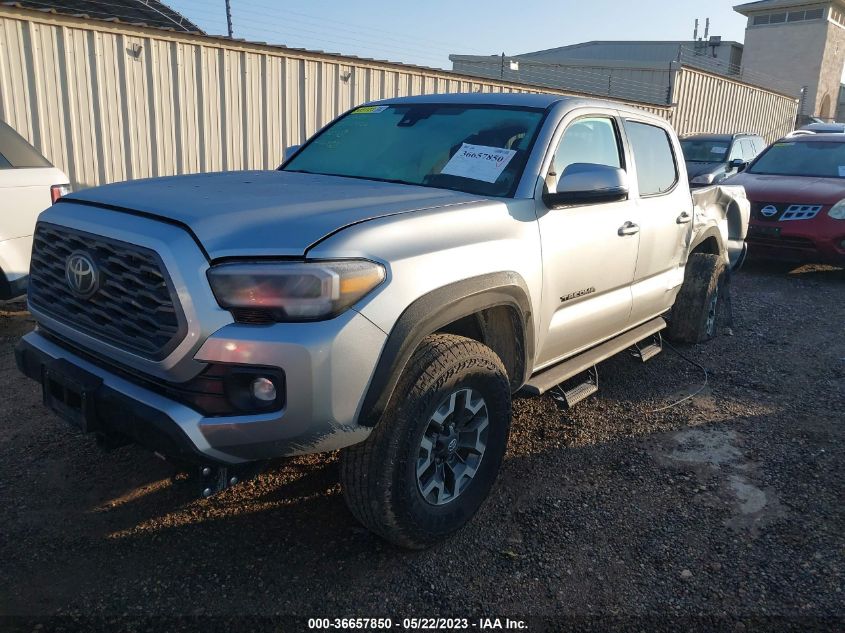 2022 TOYOTA TACOMA 4WD SR/SR5/TRD SPORT - 3TMCZ5AN7NM496932