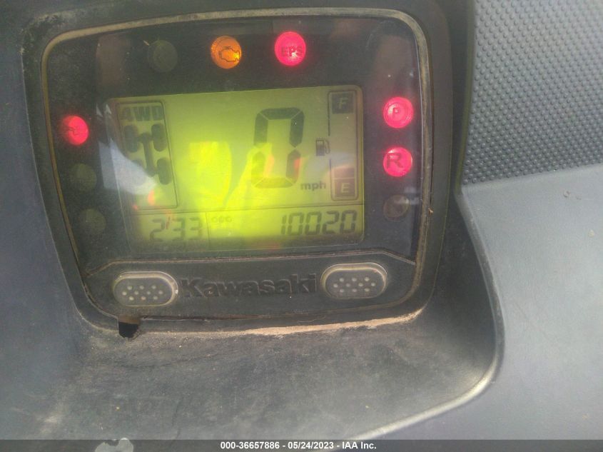 2018 KAWASAKI KAF820 C - JKBAFSC12JB510266