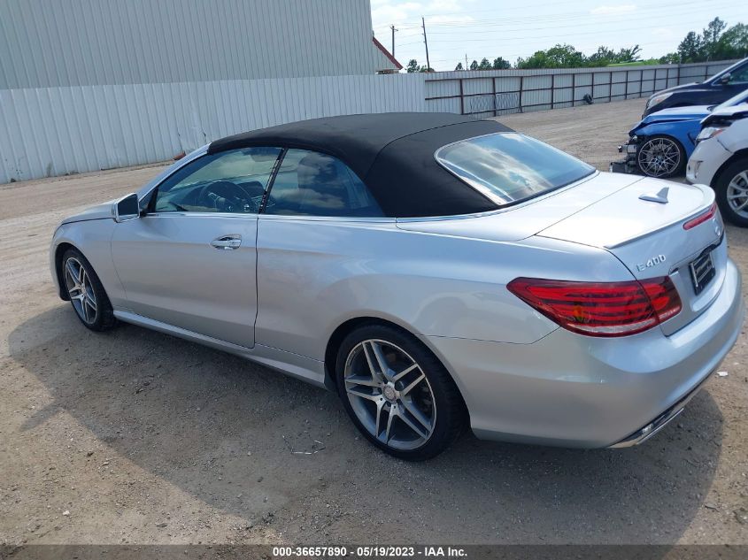 2017 MERCEDES-BENZ E-CLASS E 400 - WDDKK6FF9HF360934