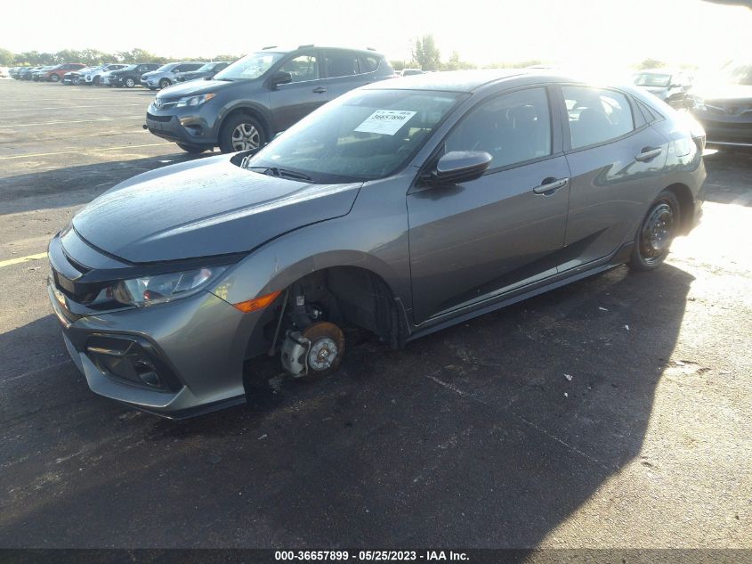 2020 HONDA CIVIC HATCHBACK SPORT - SHHFK7H44LU221724