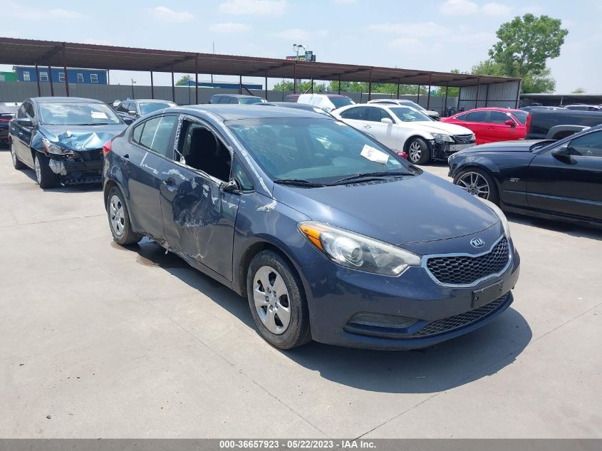 2016 KIA FORTE LX - KNAFK4A63G5441307