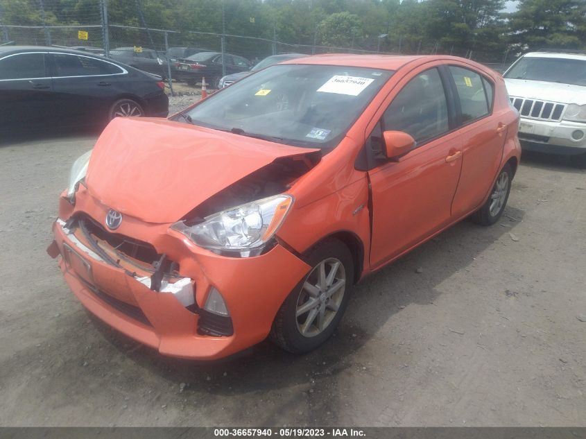 2014 TOYOTA PRIUS C ONE/THREE/TWO/FOUR - JTDKDTB3XE1068894
