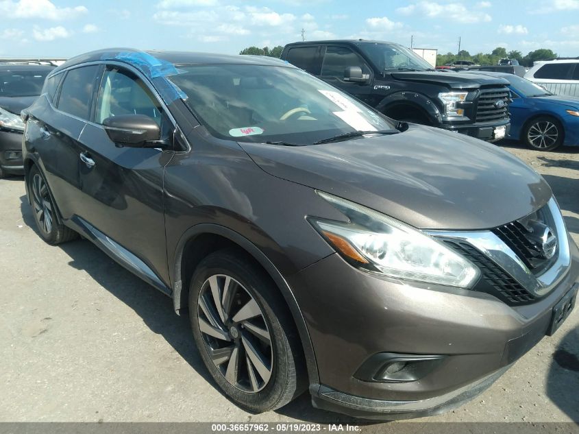 2015 NISSAN MURANO S/SV/SL/PLATINUM - 5N1AZ2MG5FN280678