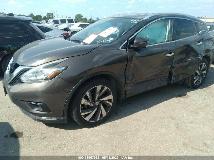 2015 NISSAN MURANO S/SV/SL/PLATINUM - 5N1AZ2MG5FN280678
