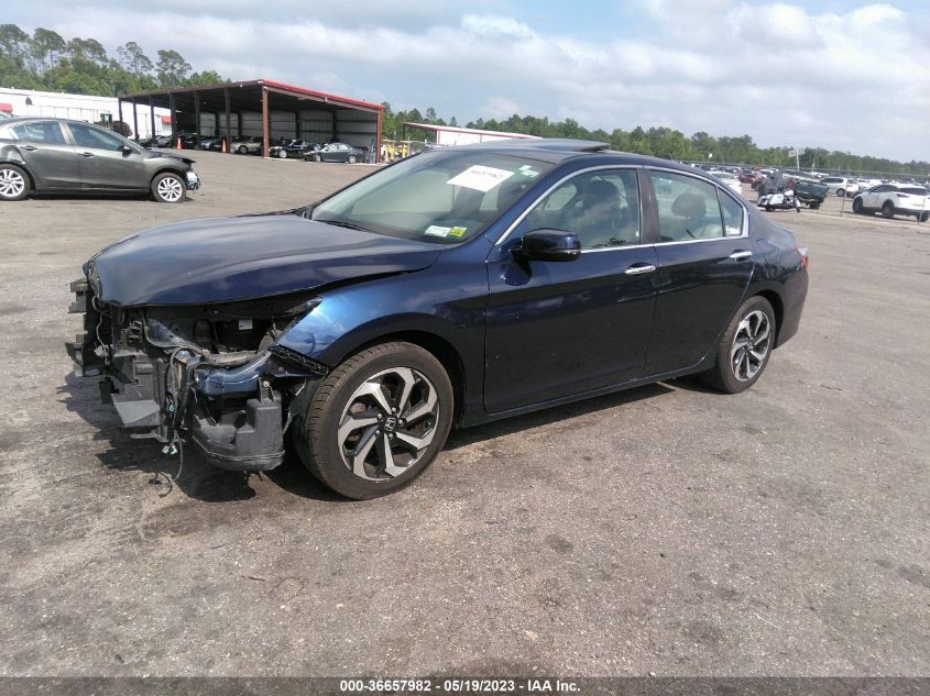 2016 HONDA ACCORD SEDAN EX-L - 1HGCR2F98GA186820