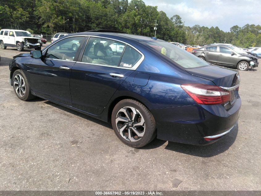 2016 HONDA ACCORD SEDAN EX-L - 1HGCR2F98GA186820