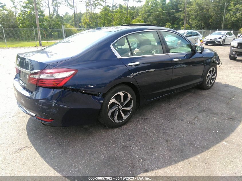 2016 HONDA ACCORD SEDAN EX-L - 1HGCR2F98GA186820
