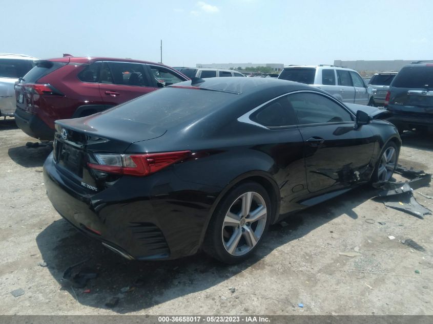 2016 LEXUS RC 200T JTHHA5BC6G5002724