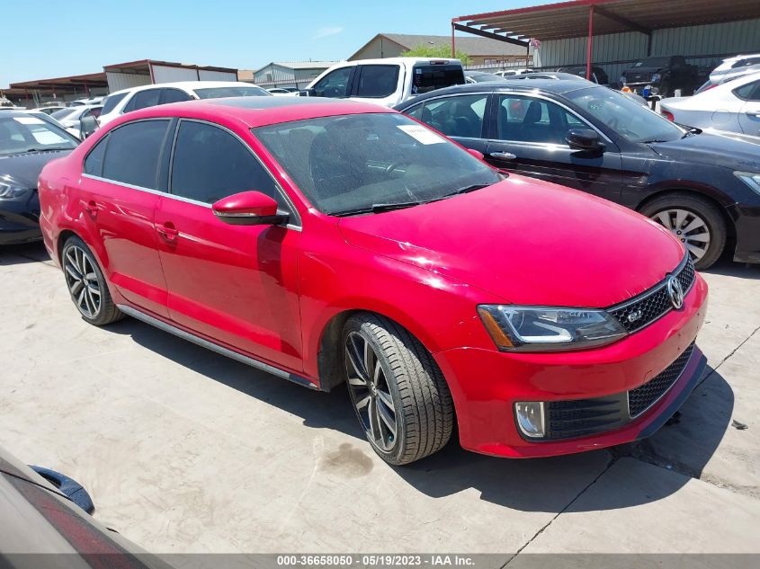 2014 VOLKSWAGEN JETTA SEDAN GLI AUTOBAHN W/NAV - 3VW4S7AJ1EM213696