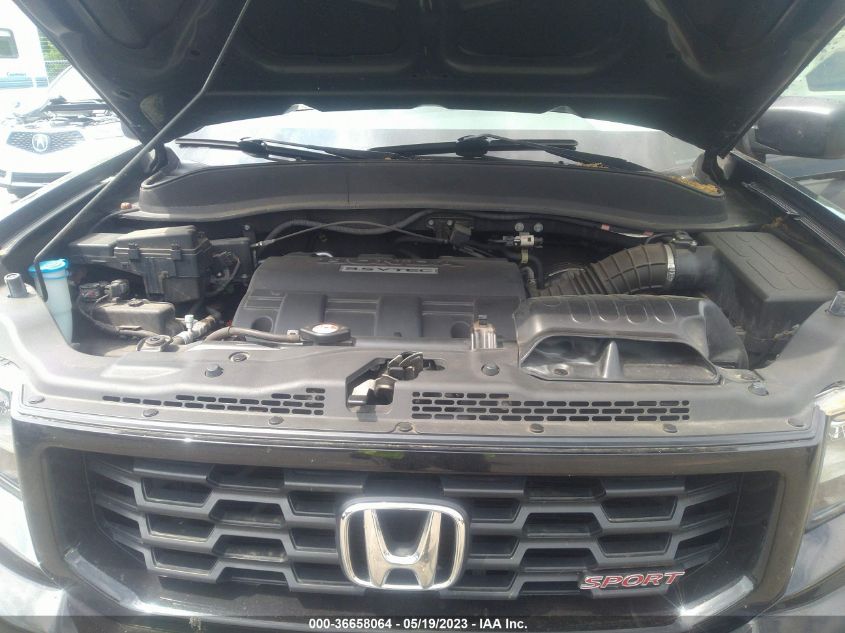 2014 HONDA RIDGELINE SPORT - 5FPYK1F72EB012397