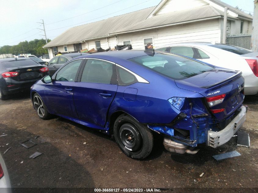 2021 HONDA ACCORD SEDAN SPORT - 1HGCV1F39MA103361