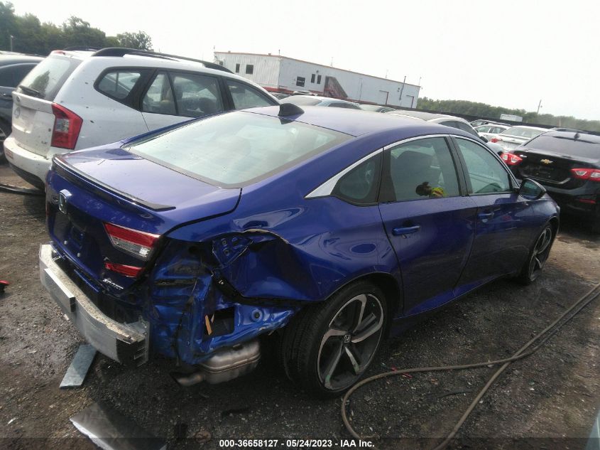 2021 HONDA ACCORD SEDAN SPORT - 1HGCV1F39MA103361