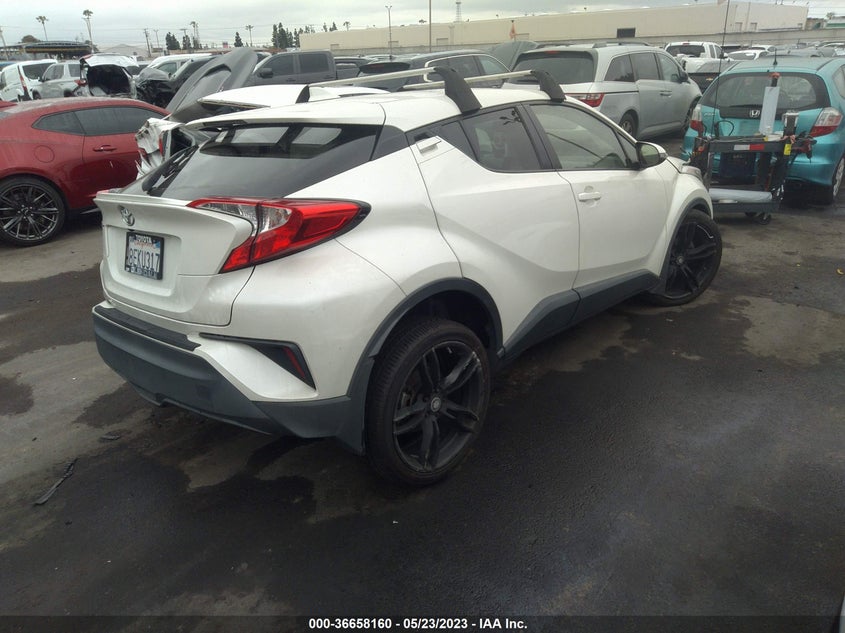 VIN JTNKHMBX4J1002876 2018 TOYOTA C-HR XLE
