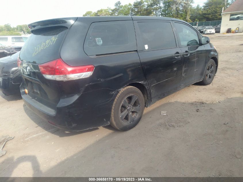 2013 TOYOTA SIENNA L - 5TDZK3DCXDS372391