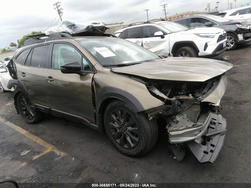 2023 SUBARU OUTBACK ONYX EDITION - 4S4BTALC8P3204562
