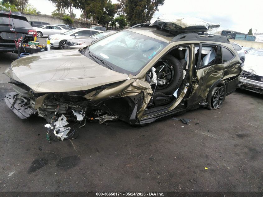 2023 SUBARU OUTBACK ONYX EDITION - 4S4BTALC8P3204562