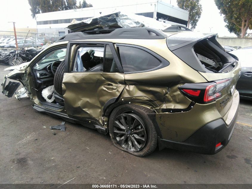 2023 SUBARU OUTBACK ONYX EDITION - 4S4BTALC8P3204562