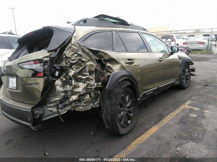 2023 SUBARU OUTBACK ONYX EDITION - 4S4BTALC8P3204562
