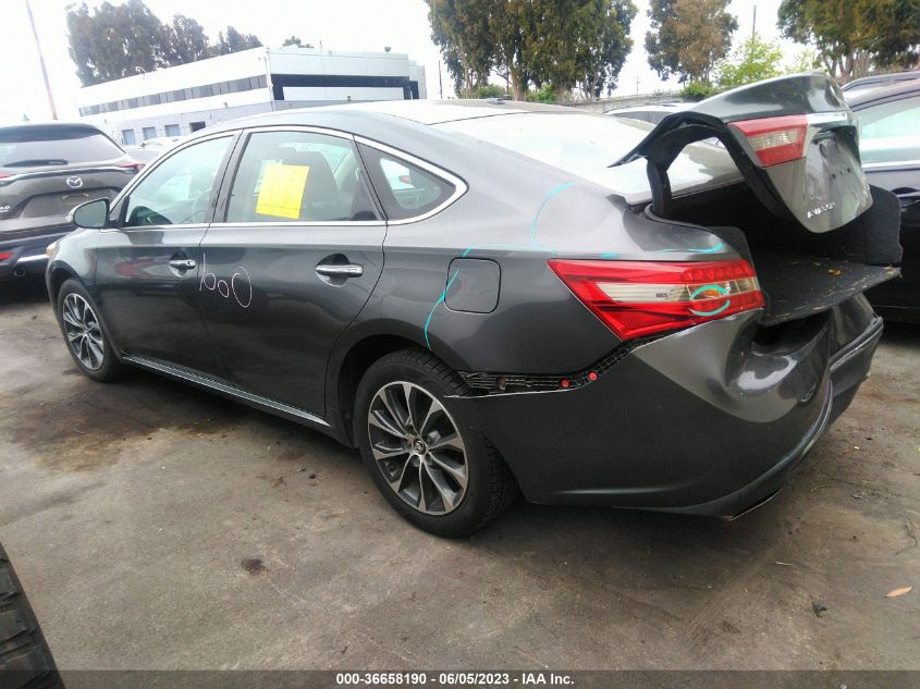2017 TOYOTA AVALON XLE/XLE PLUS - 4T1BK1EB9HU248539