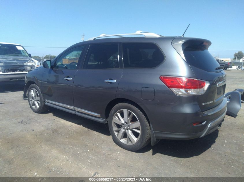 2014 NISSAN PATHFINDER PLATINUM - 5N1AR2MN6EC621420