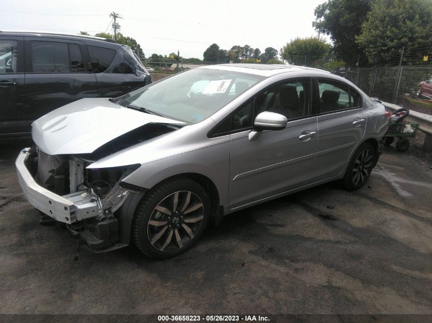 2015 HONDA CIVIC SEDAN EX-L - 19XFB2F93FE058321