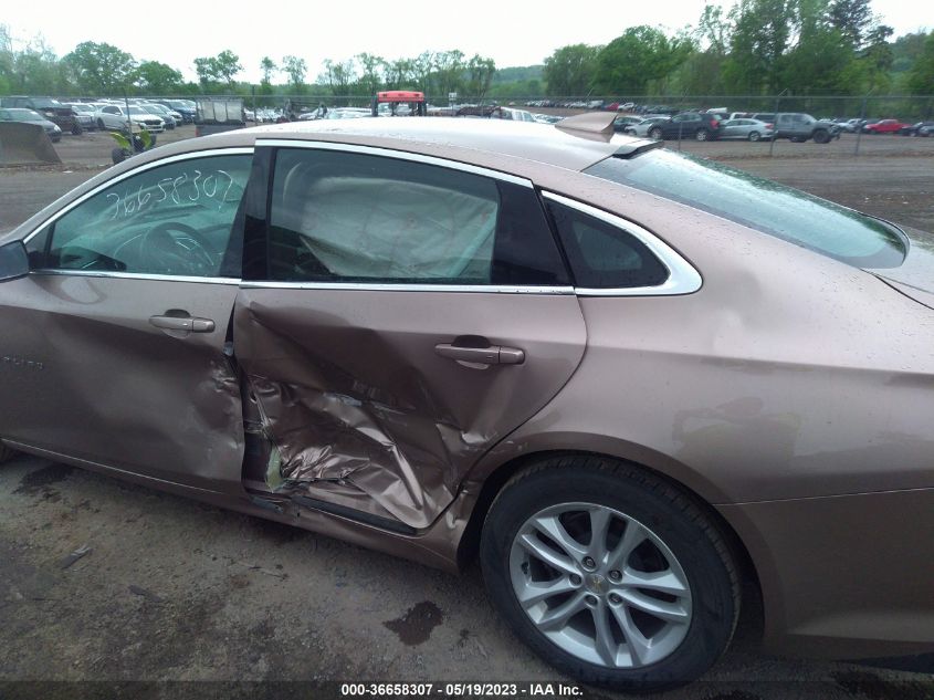 2018 CHEVROLET MALIBU LT - 1G1ZD5ST9JF250814