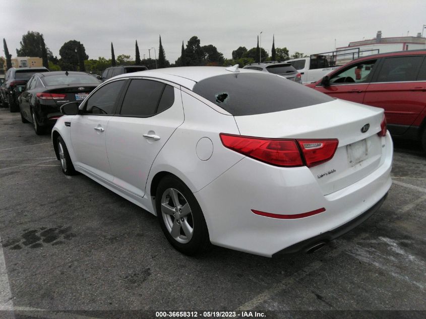 2015 KIA OPTIMA LX - 5XXGM4A71FG501637