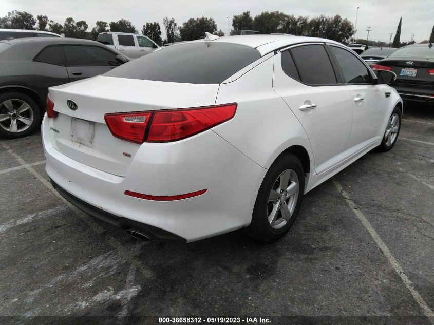 2015 KIA OPTIMA LX - 5XXGM4A71FG501637