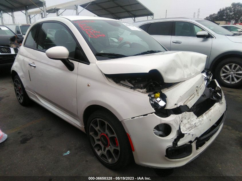 2015 FIAT 500 SPORT - 3C3CFFBR3FT624501