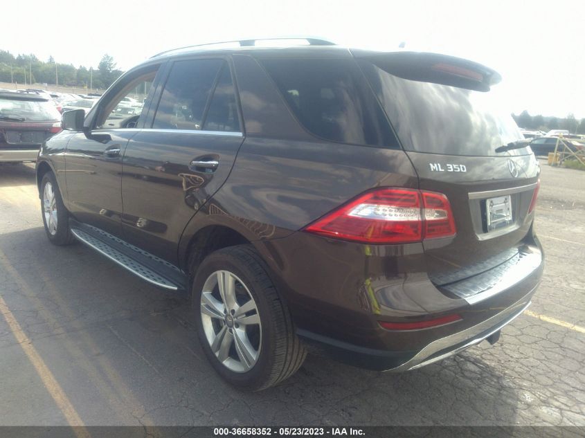 2013 MERCEDES-BENZ M-CLASS ML 350 - 4JGDA5HB7DA169798