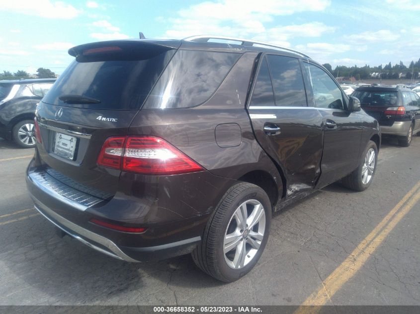 2013 MERCEDES-BENZ M-CLASS ML 350 - 4JGDA5HB7DA169798
