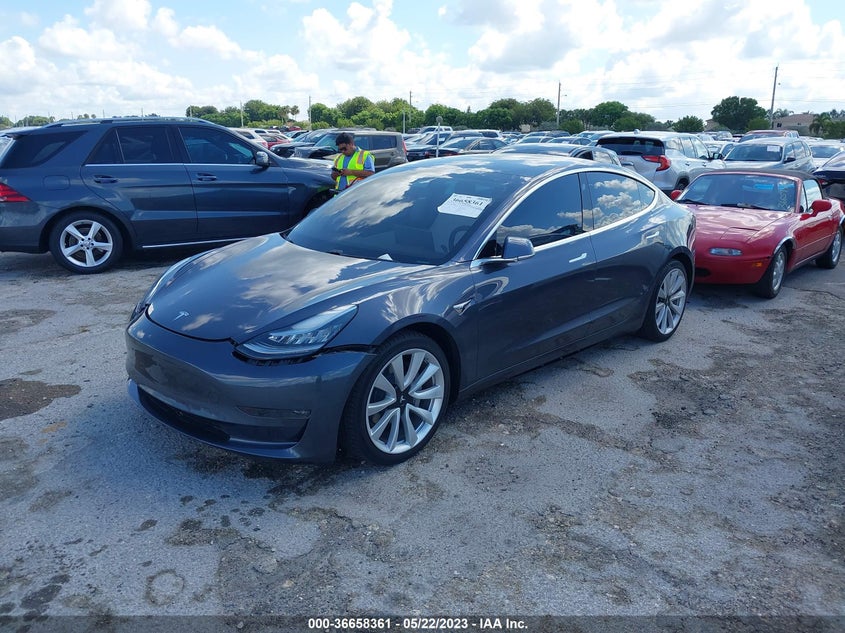 VIN 5YJ3E1EB2LF669097 2020 TESLA MODEL 3 LONG RANGE