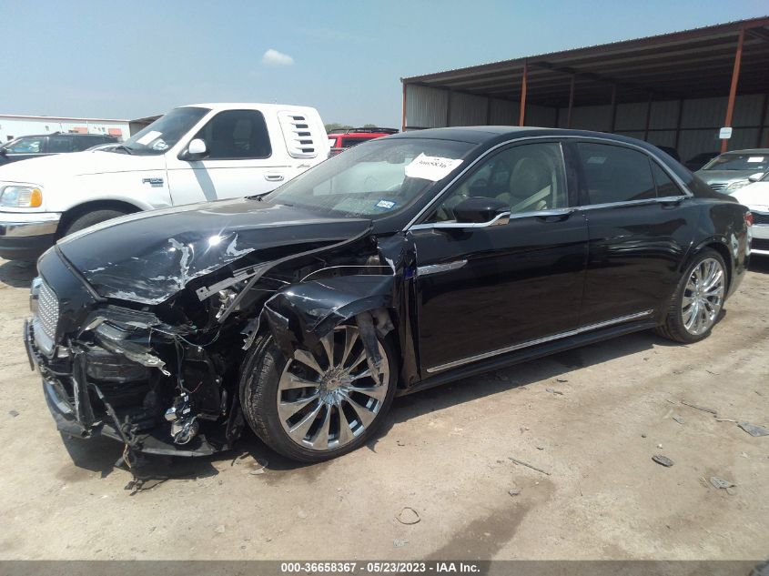 2017 LINCOLN CONTINENTAL RESERVE - 1LN6L9NC6H5607474