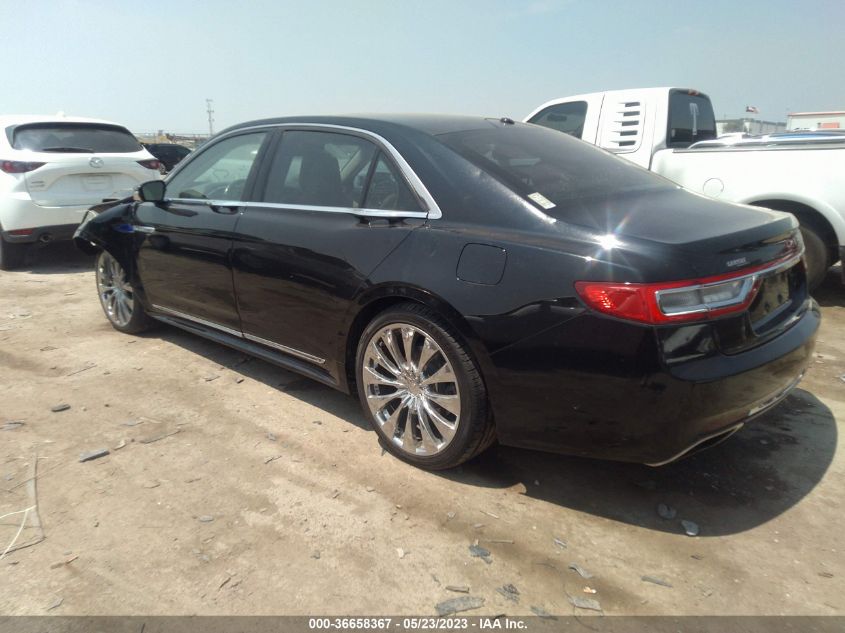 2017 LINCOLN CONTINENTAL RESERVE - 1LN6L9NC6H5607474